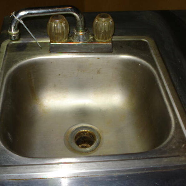 Eagle Stainless Steel 2 Hand Wash Sinks With Counter