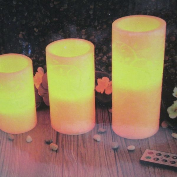 scented flameless candles with timer